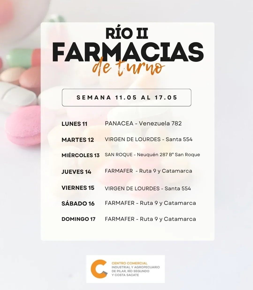 FARMACIAS DE TURNO
